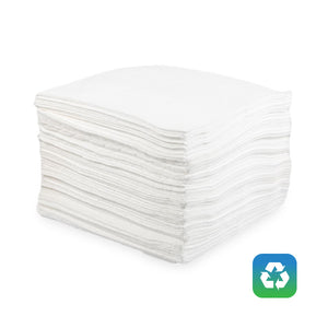 Oil-Only Absorbent Mat Pad, Essentials Lightweight 15in x 18in Two-Ply (200ct) O2PL200