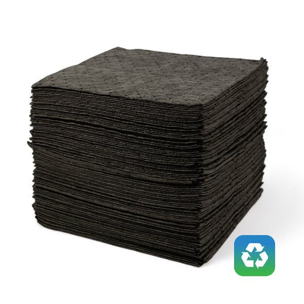Universal Absorbent Mat Pad, Essentials 15in x 18in Lightweight Two-Ply (200ct) U2PL200